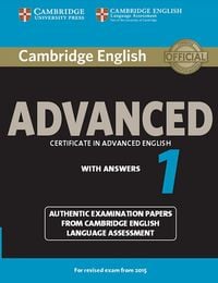 Produktbild: Cambridge English Advanced 1 for updated exam