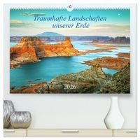 Produktbild: Traumhafte Landschaften unserer Erde (hochwertiger Premium Wandkalender 2026 DIN A2 quer), Kunstdruck in Hochglanz