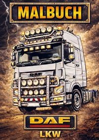 Produktbild: Malbuch, DAF Lkw