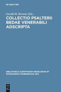 Produktbild: Collectio Psalterii Bedae venerabili adscripta