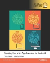 Produktbild: Starting Out With App Inventor for Android PDF eBook, Global Edition