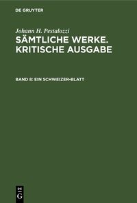 Produktbild: Ein Schweizer-Blatt