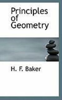 Produktbild: Principles of Geometry