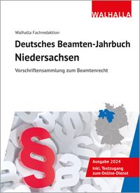 Bild vom Artikel Deutsches Beamten-Jahrbuch Niedersachsen 2024 vom Autor Walhalla Fachredaktion