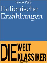 Produktbild: Italienische Erz&auml;hlungen