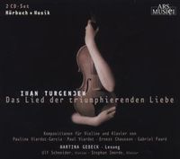 Produktbild: Turgenjew: Das Lied der Liebe