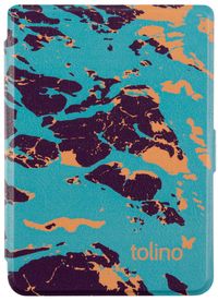 Bild vom Artikel tolino shine 3 - Tasche Slim - graffitti blau vom Autor 