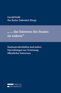 Produktbild: "... das Interesse des Staates zu wahren"
