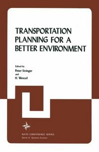 Produktbild: Transportation Planning for a Better Environment