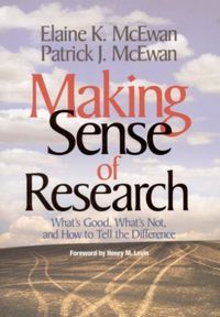 Produktbild: McEwan-Adkins, E: Making Sense of Research