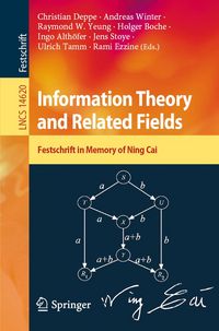 Produktbild: Information Theory and Related Fields