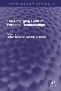 Produktbild: The Emerging Field of Personal Relationships