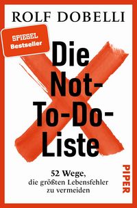 Produktbild: Die Not-To-Do-Liste