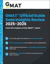 Produktbild: GMAT Official Guide Data Insights Review 2025-2026