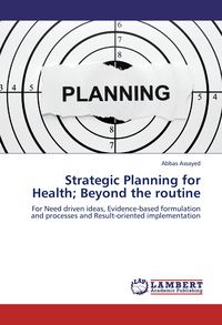 Produktbild: Strategic Planning for Health; Beyond the routine