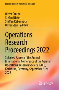 Produktbild: Operations Research Proceedings 2022