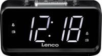 Produktbild: Lenco Tischradio FM, AM UKW, USB Weckfunktion Schwarz