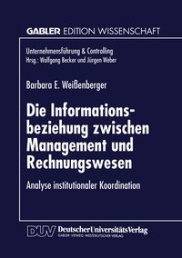 Produktbild: Die Informationsbeziehung zwischen Management und Rechnungswesen