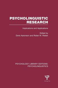 Produktbild: Psycholinguistic Research (PLE
