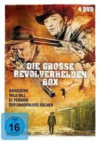 Bild vom Artikel Die große Revolverhelden Box - Barquero, Der gnadenlose Rächer, El Perdido, Wild Bill  [4 DVDs] vom Autor Robert Mitchum