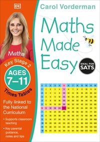 Produktbild: Maths Made Easy: Times Tables, Ages 7-11 (Key Stage 2)