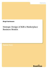 Produktbild: Strategic Design of B2B e-Marketplace Business Models