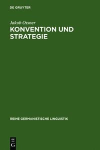 Produktbild: Konvention und Strategie