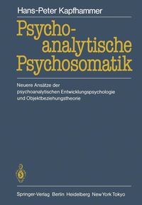 Produktbild: Psychoanalytische Psychosomatik