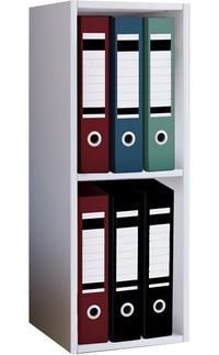 Produktbild: Holz B&uuml;ro Regal B&uuml;cher Ordner Aktenregal Offas 2f