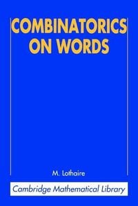 Produktbild: Combinatorics on Words