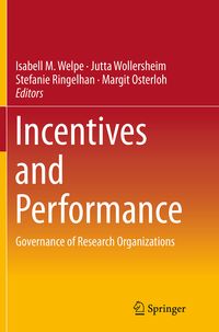 Produktbild: Incentives and Performance