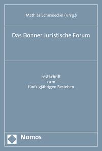 Produktbild: Das Bonner Juristische Forum