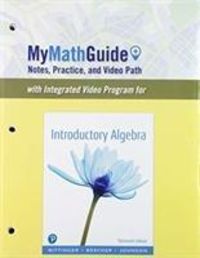 Produktbild: MyMathGuide for Introductory Algebra