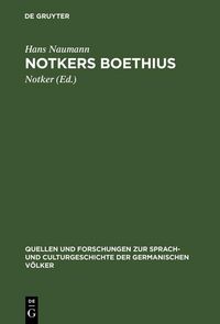 Produktbild: Notkers Boethius