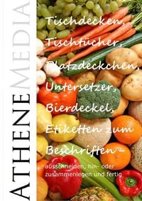 Produktbild: Tischdecken, Tischt&uuml;cher, Platzdeckchen, Untersetzer, Bierdeckel, Etiketten zum Beschriften
