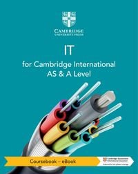 Produktbild: Cambridge International AS & A Level IT Coursebook - eBook