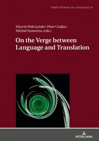 Produktbild: On the Verge Between Language and Translation