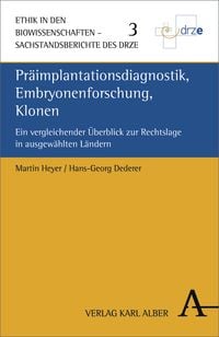 Produktbild: Präimplantationsdiagnostik, Embryonenforschung, Klonen
