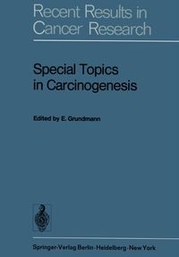 Produktbild: Special Topics in Carcinogenesis