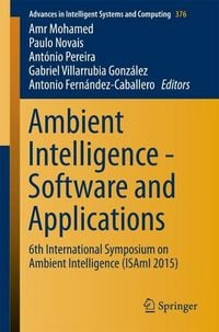 Produktbild: Ambient Intelligence - Software and Applications