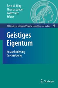 Bild vom Artikel Geistiges Eigentum vom Autor Reto M. Hilty