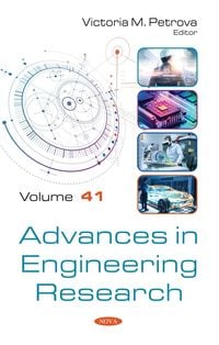 Produktbild: Advances in Engineering Research. Volume 41