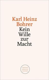 Produktbild: Kein Wille zur Macht