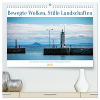 Produktbild: Bewegte Wolken, Stille Landschaften (hochwertiger Premium Wandkalender 2026 DIN A2 quer), Kunstdruck in Hochglanz