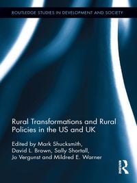 Produktbild: Rural Transformations and Rural Policies in the US and UK