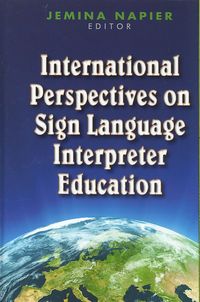 Produktbild: International Perspectives on Sign Language Interpreter Education