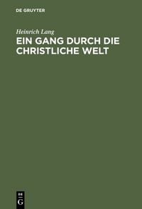 Produktbild: Ein Gang durch die christliche Welt