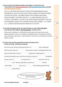 Übungsheft mit Tests in Deutsch 3. Klasse