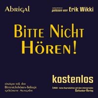 Produktbild: Bitte Nicht H&ouml;ren!