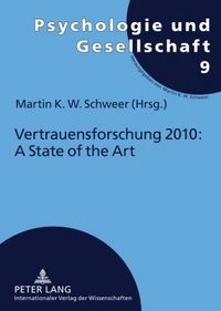 Produktbild: Vertrauensforschung 2010: A State of the Art